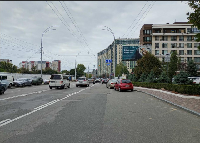 Призма 6x3,  Максимовича М. вул. (Трутенко Онуфрія), 22 (Академія СБУ, клуб "SAXON", ЖК "ParkLand", "Нова Англія", 600м. від ст. м. Васильківська), в напрямку Кільцева дорога