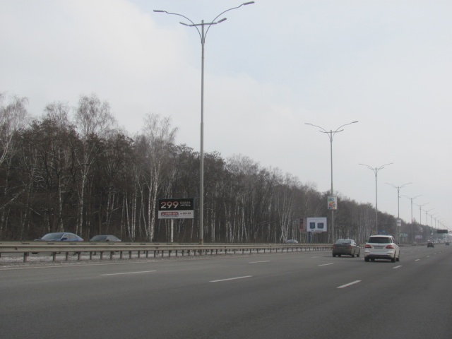 Щит 6x3,  Бориспільське шосе з м.Київ,  (27+450, 1 км перед зупинкою с. М.Олександрівка)