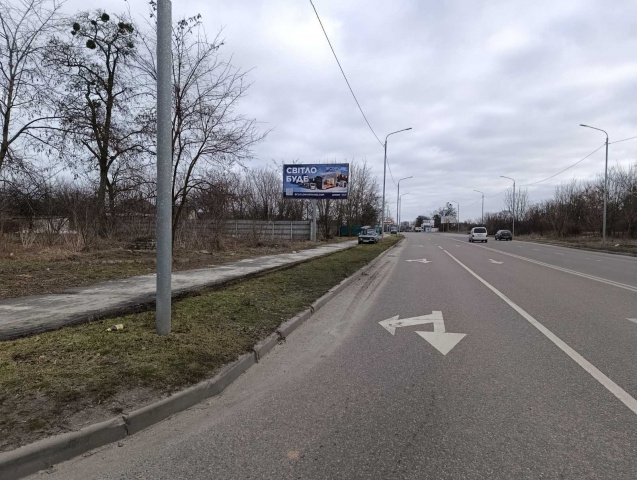 Щит 6x3, Сумгаїтська вул. / Можайського вул. (В'їзд / виїзд на Київ, великий транспортний потік) Щит 6x3, Сумгаїтська вул. / Можайського вул. (В'їзд / виїзд на Київ, великий транспортний потік)