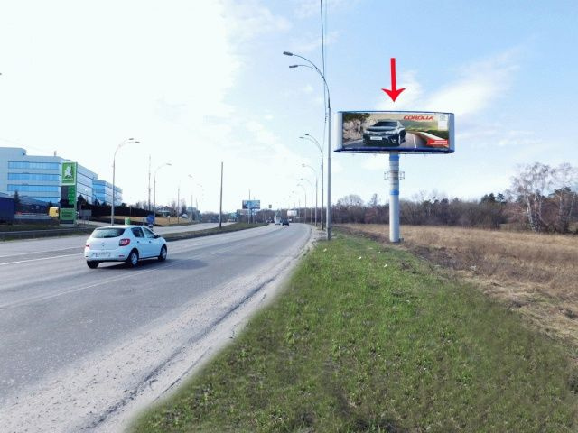 Суперборд 4x12,  Заболотного академіка вул., поруч заправка "ОККО", до Одеської пл.