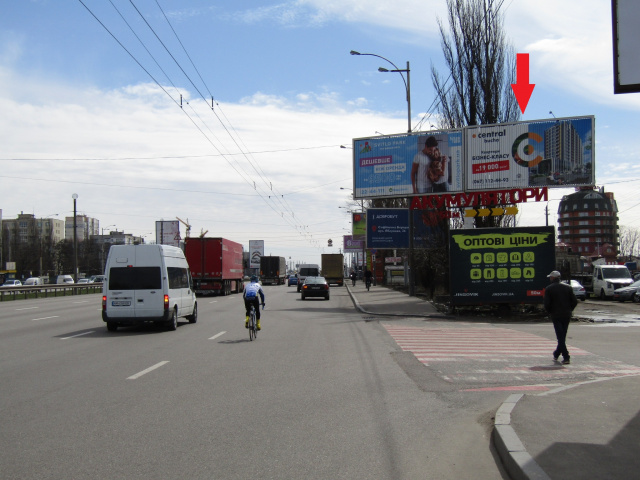 Призма 6x3,  Кільцева дорога- поворот до ТЦ "Ашан" (в напрямку Софіївська Борщагівка) правий