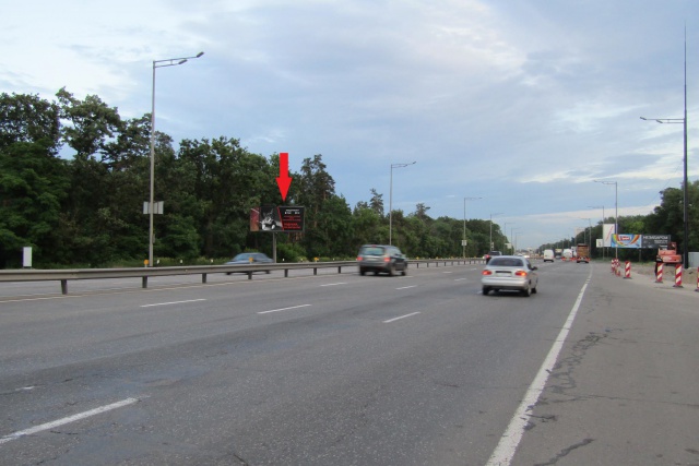 Щит 6x3,  Столичне шосе (АЗС "Укрнафта", Садовий центр "Зеленсад", ТЦ Домосфера), в напрямку Конча-Заспа